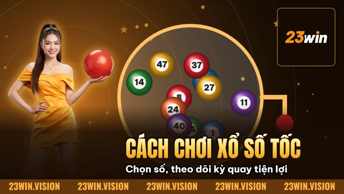 Hình minh họa bài viết: Cách Chơi Xổ Số Siêu Tốc – Bí Kíp Thắng Đậm Tại 23WIN 2026